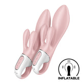 Satisfyer Air Pump Bunny 3 - USB Rechargeable Rabbit Vibrator 8 Inch VIBRATORS-RABBIT